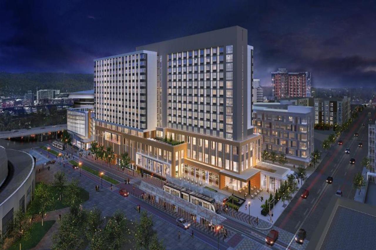 ไฮแอท รีเจนซี พอร์ตแลนด์ แอท ดิ ออริกอน คอนเวนชั่น เซ็นเตอร์ Hotel ภายนอก รูปภาพ